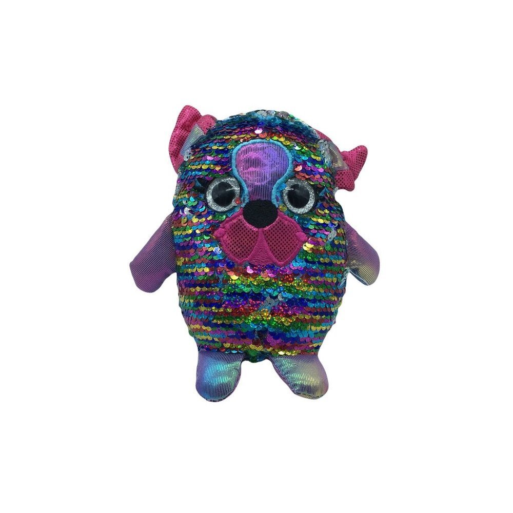 Sparkle Pets Dazzle the Puppy Dog plush stuffed animal toy sequin Cra-Z-Art 2012